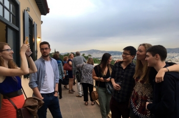 U.S. and Greek Fulbright Alumni Get-Together and Outreach to NTUA